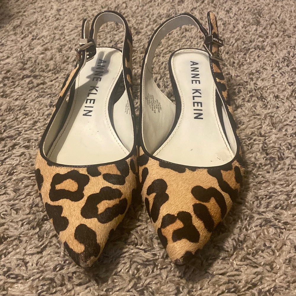 Cheetah princess heel